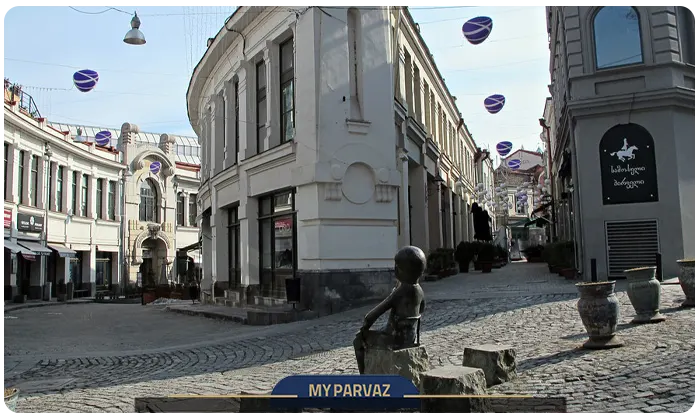 خیابان شاردنی گرجستان 